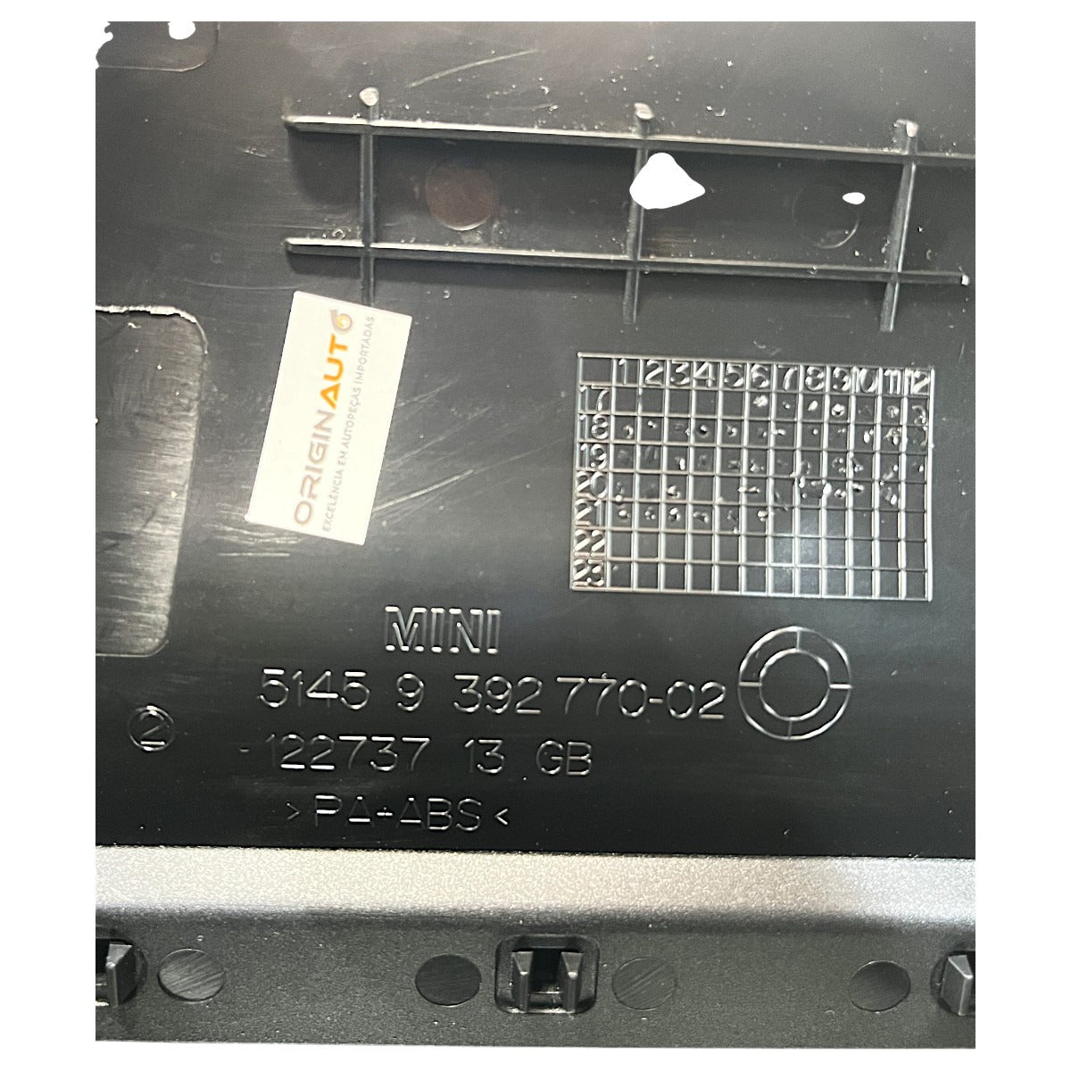 Moldura Coluna Direção Mini Cooper S 2021 2022 2023 Cortina