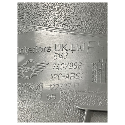 Moldura Coluna A Mini Cooper S 2021 2023 Direita Parabrisa