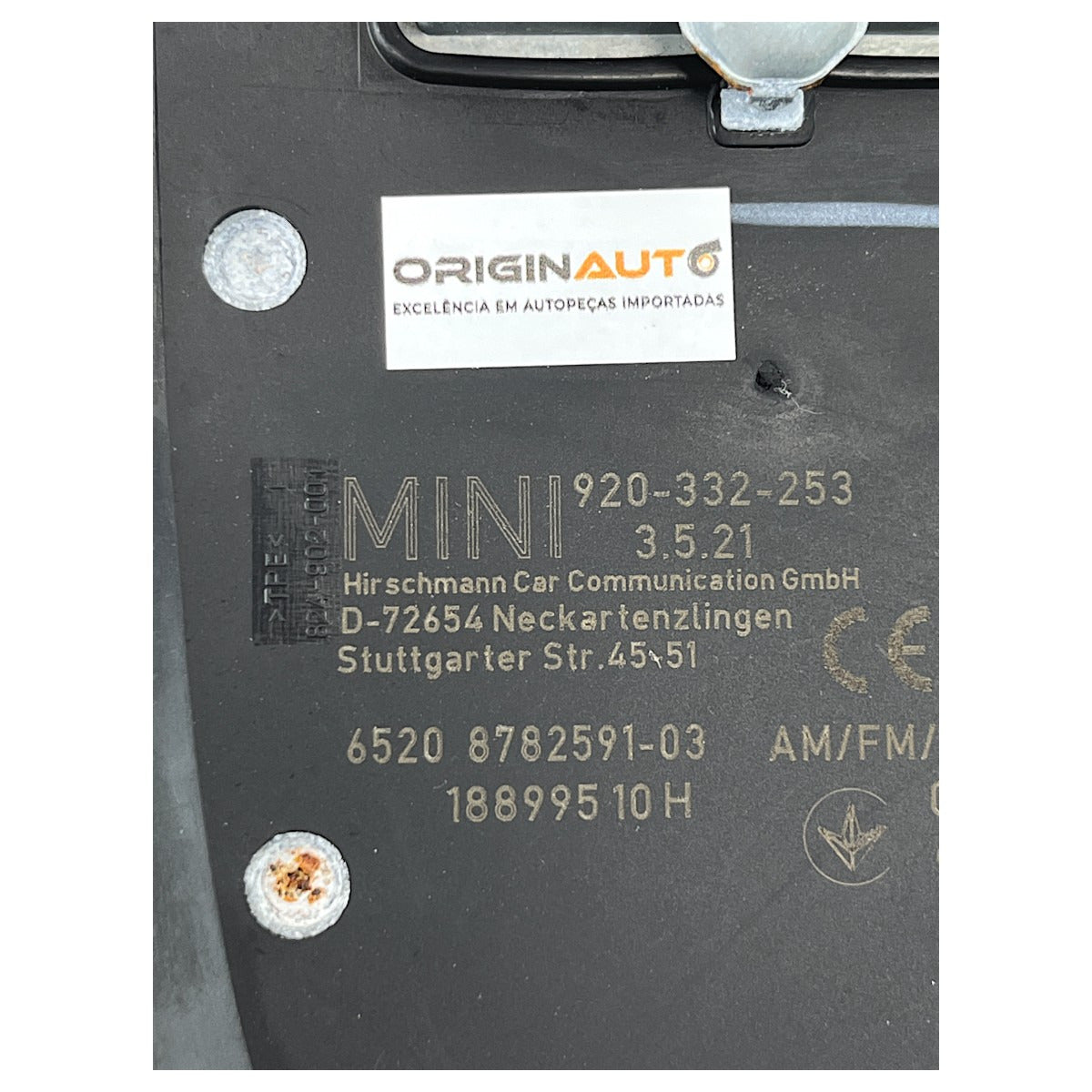 Antena Teto Mini Cooper S 2021 2022 2023 Capa Módulo GPS