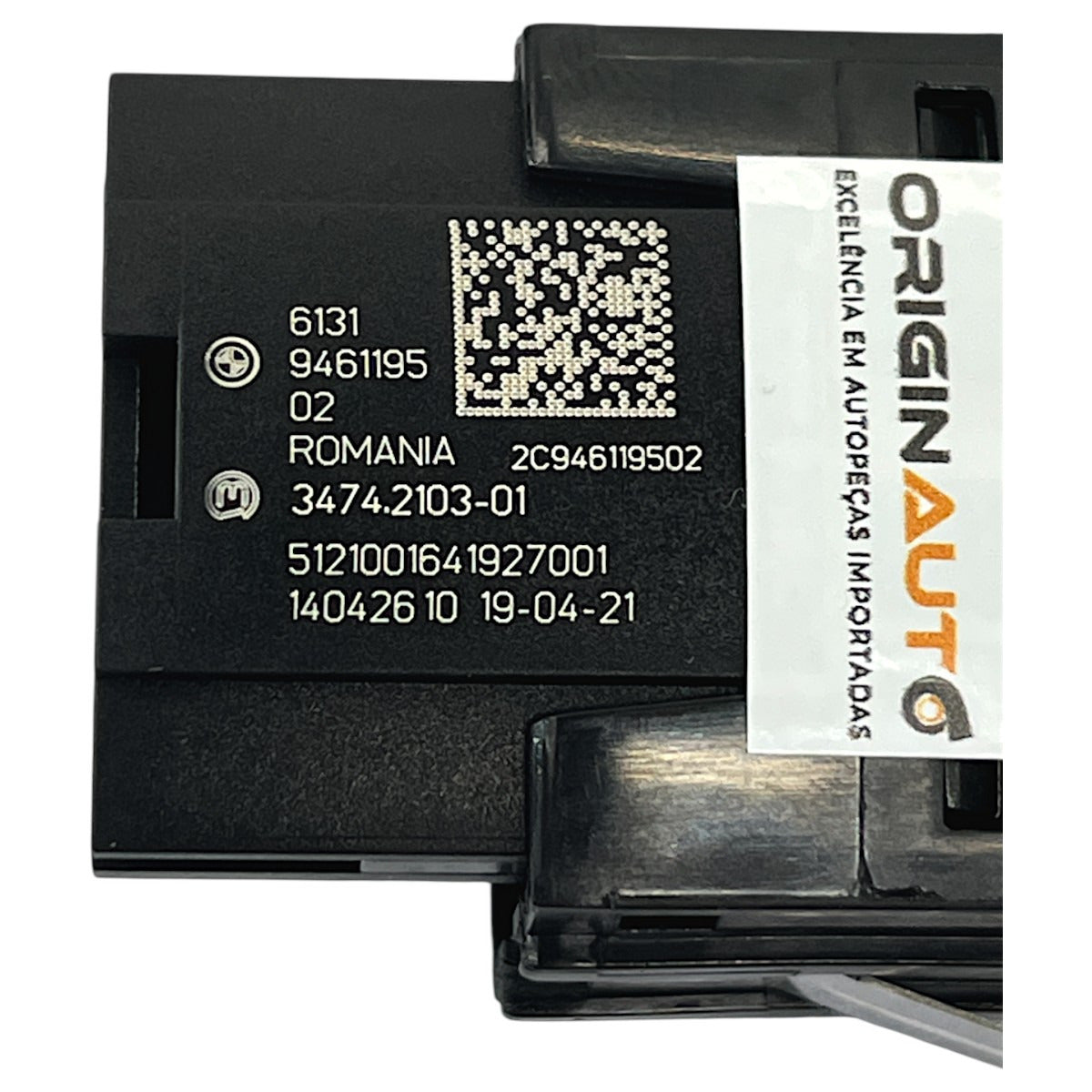 Botão Sinal Pisca Alerta Emergência Mini Cooper S 2021 2023