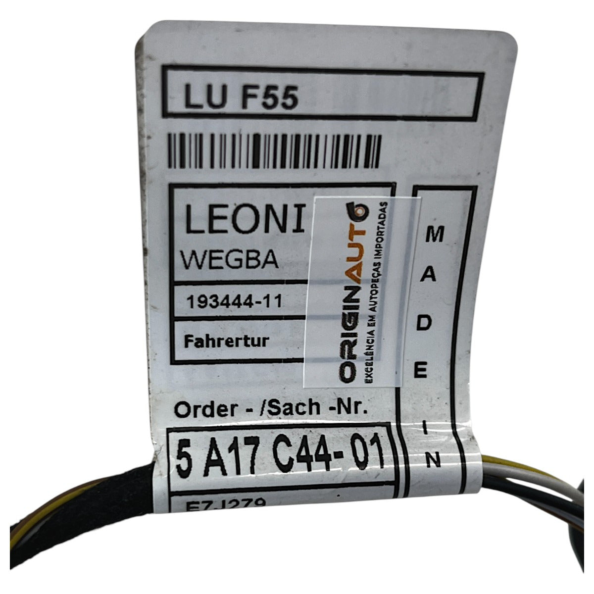 Chicote Porta Mini Cooper S 2021 2022 2023 Dianteira Esquerda