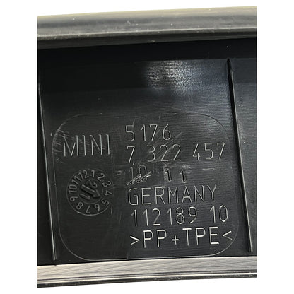 Vedação Porta Mini Cooper S 2021 2022 2023 Traseira Esquerda