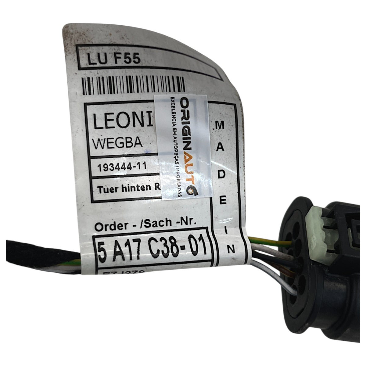 Chicote Porta Mini Cooper S 2021 2022 2023 Traseira Direita