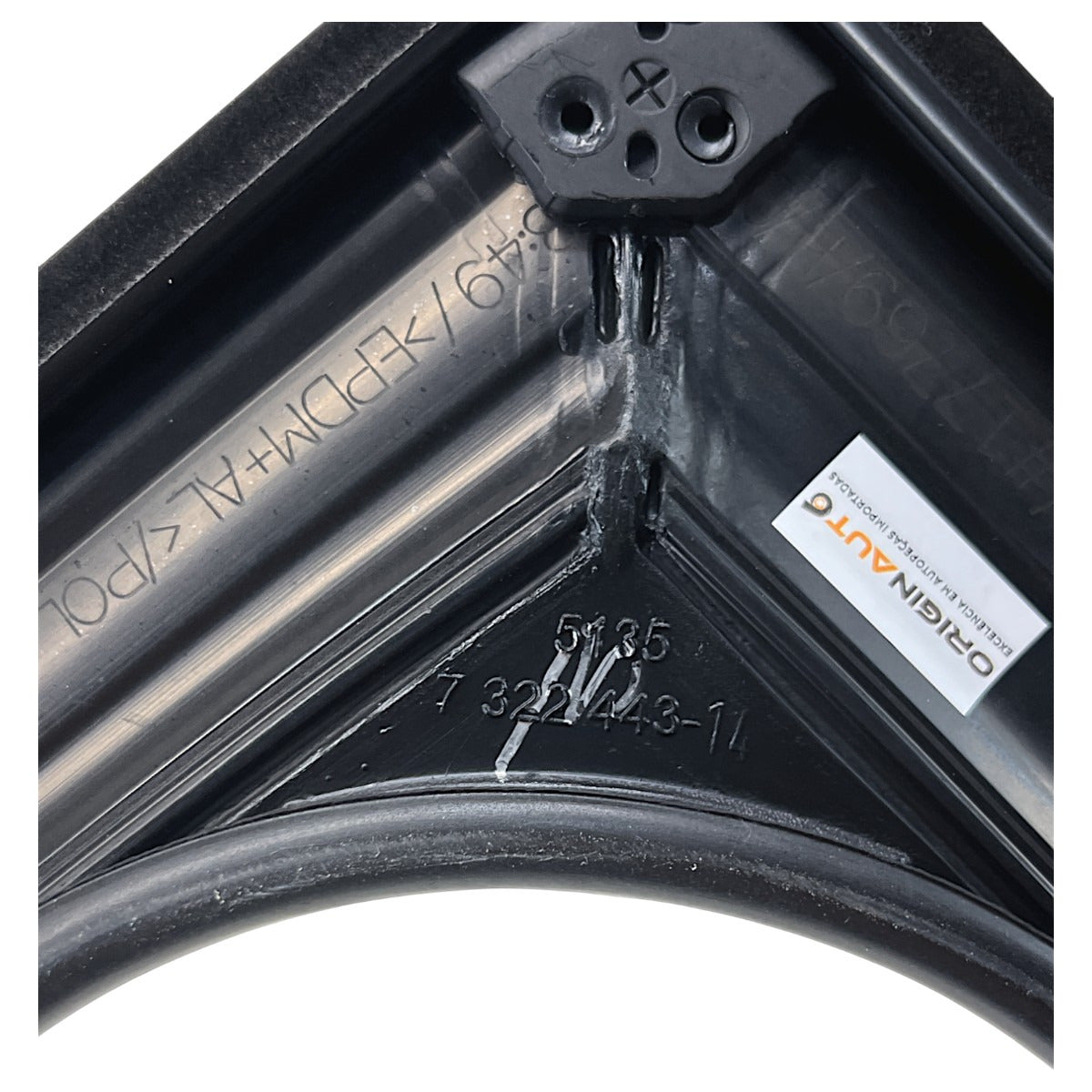 Canaleta Vidro Porta Mini Cooper 4p 2021 2023 Traseira Esque