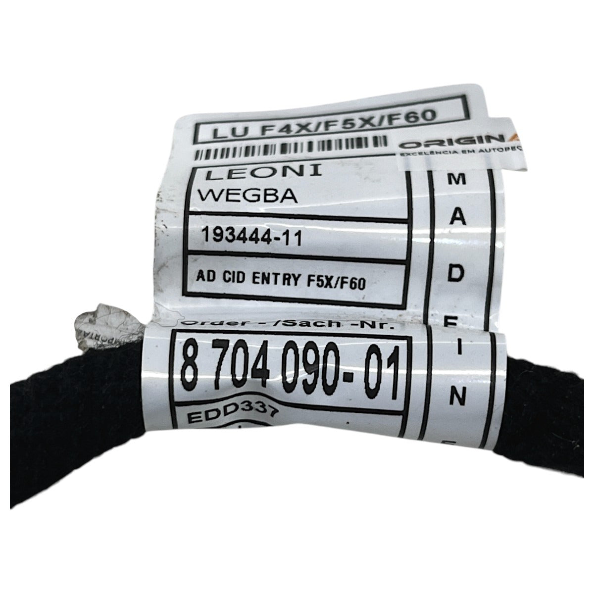 Chicote Elétrico Mini Cooper 2021 2022 2023 Tela Multimídia