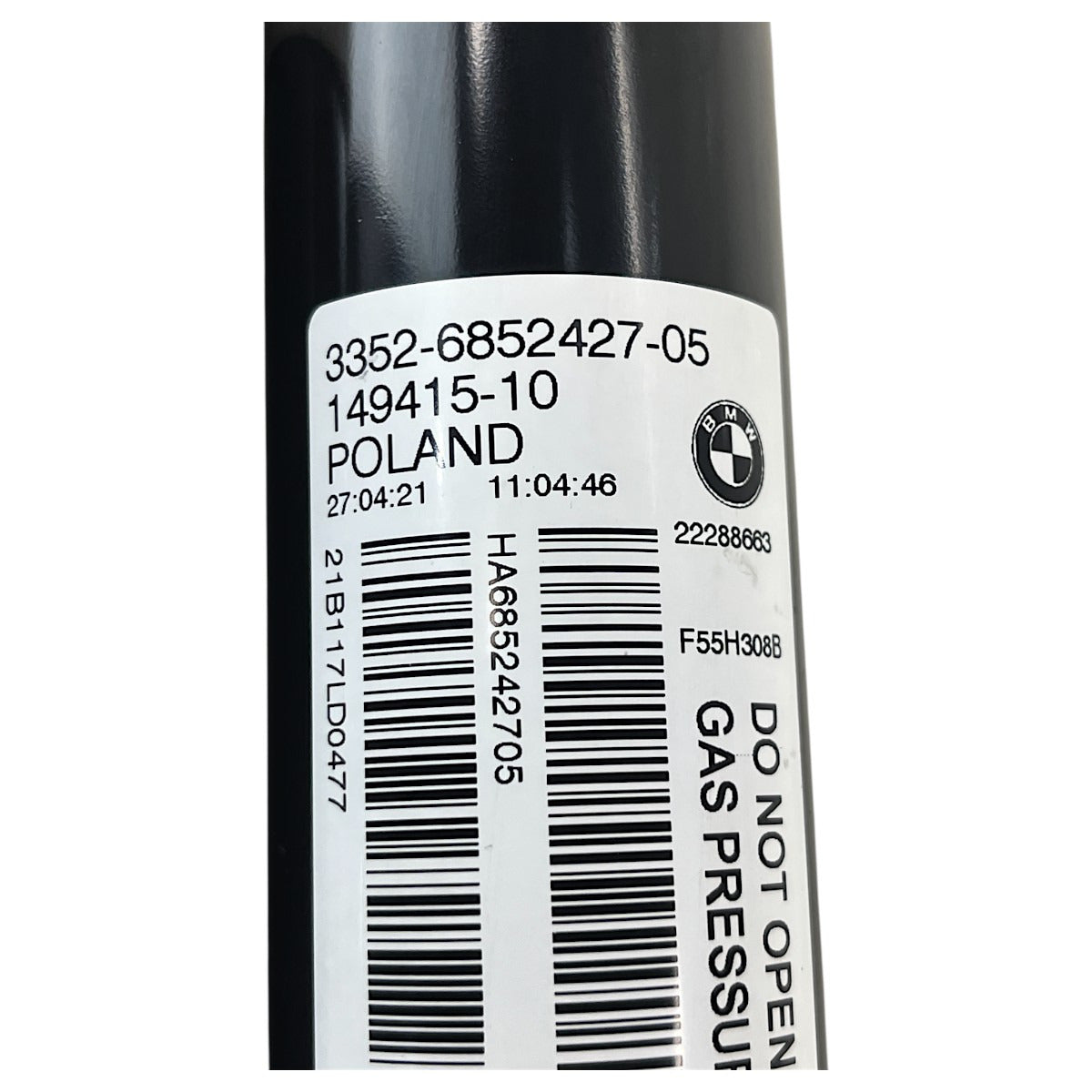 Amortecedor Traseiro Mini Cooper S 2021 a 2023 Par Bx KM