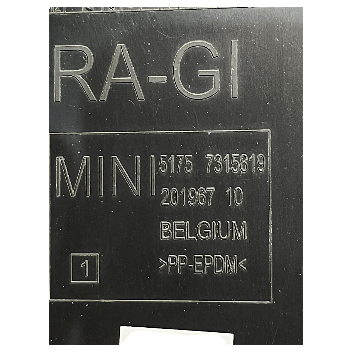 Protetor Assoalho Mini Cooper S 2021 2023 Traseiro Direito