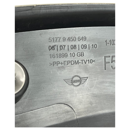 Moldura Paralama Mini Cooper S 2021 2023 Dianteiro Esquerdo