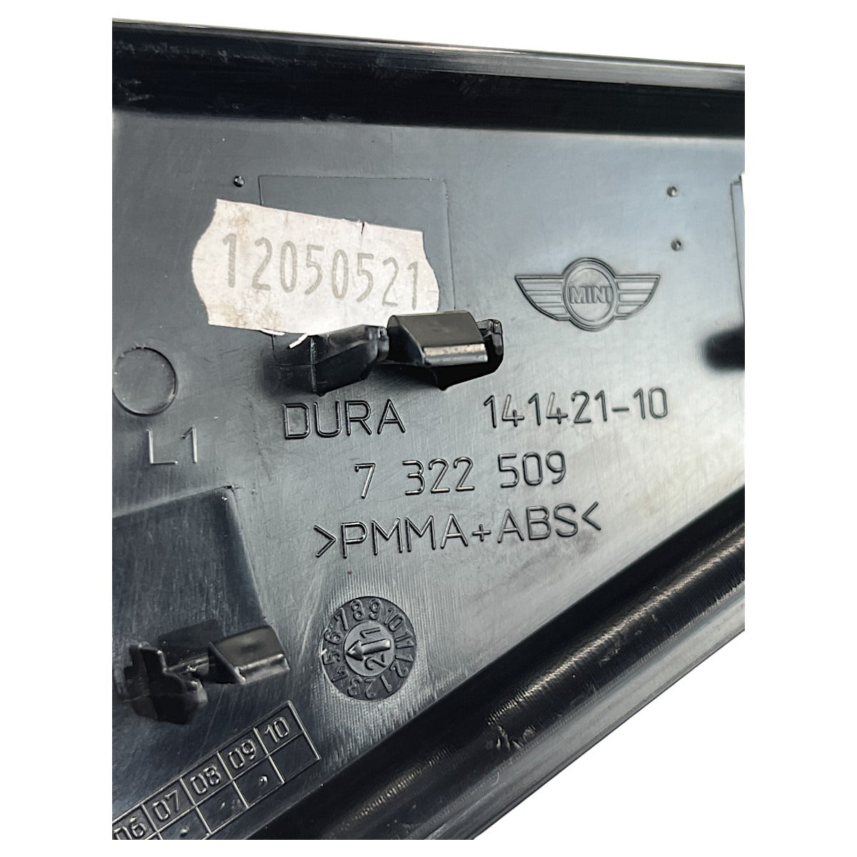 Moldura Porta Mini Cooper S 2021 2022 2023 Dianteira Esquerd