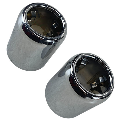 Ponteira Escape Cromada Mini Cooper S 2021 2022 2023 Par