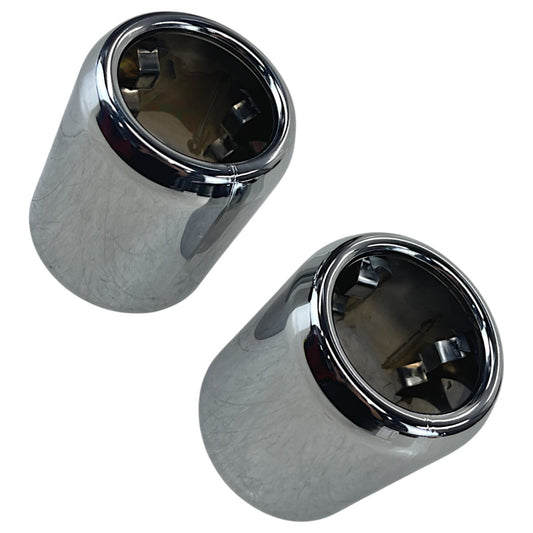 Ponteira Escape Cromada Mini Cooper S 2021 2022 2023 Par