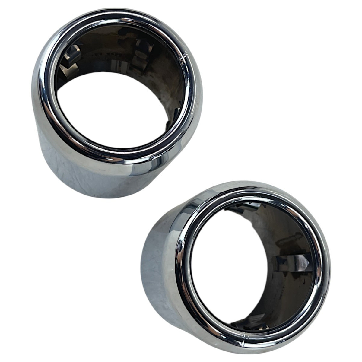 Ponteira Escape Cromada Mini Cooper S 2021 2022 2023 Par