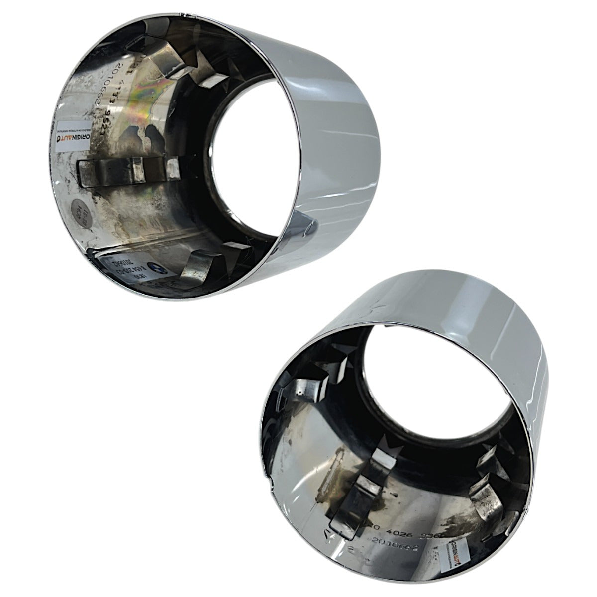 Ponteira Escape Cromada Mini Cooper S 2021 2022 2023 Par