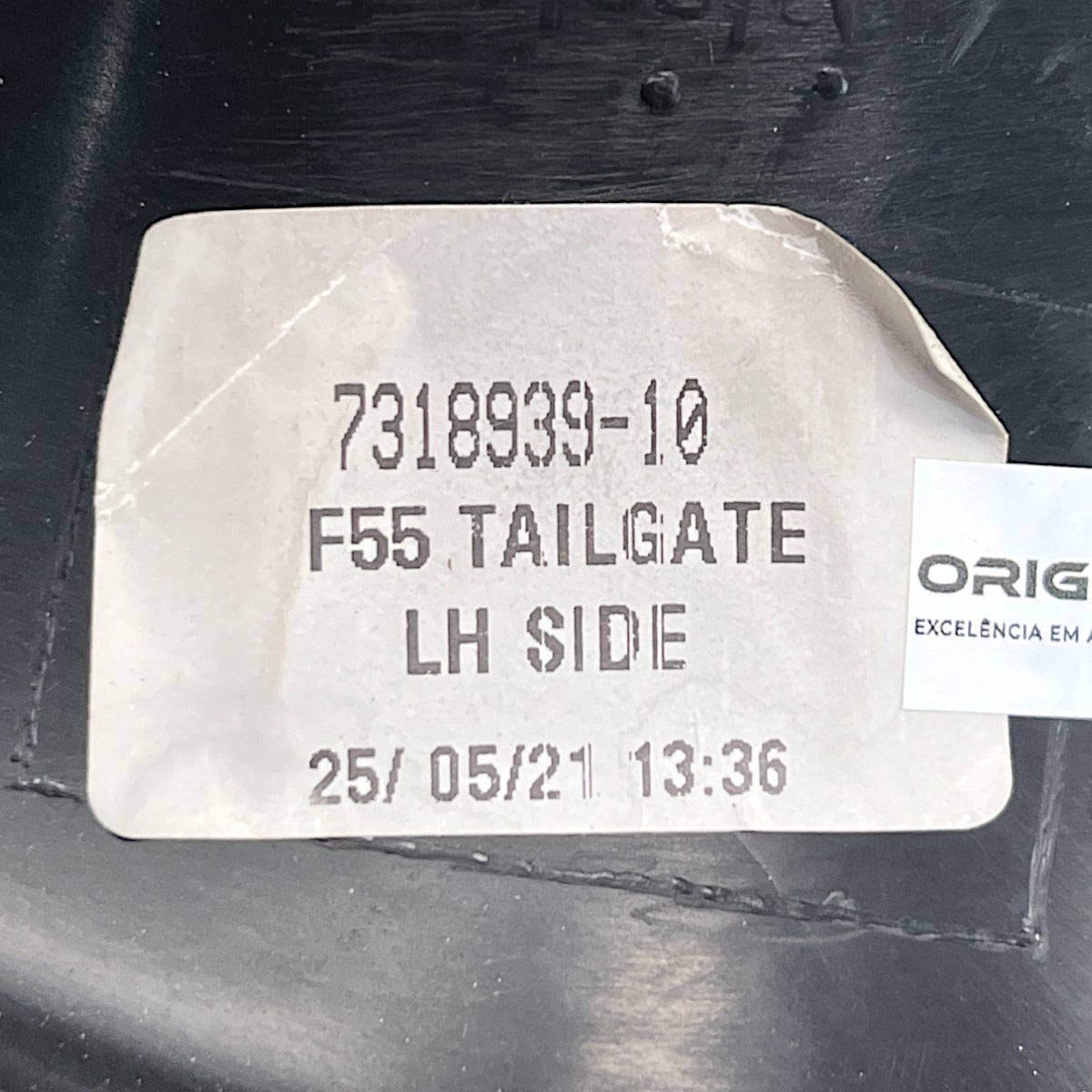 Moldura Tampa Traseira Mini Cooper 2021 2022 2023 Kit