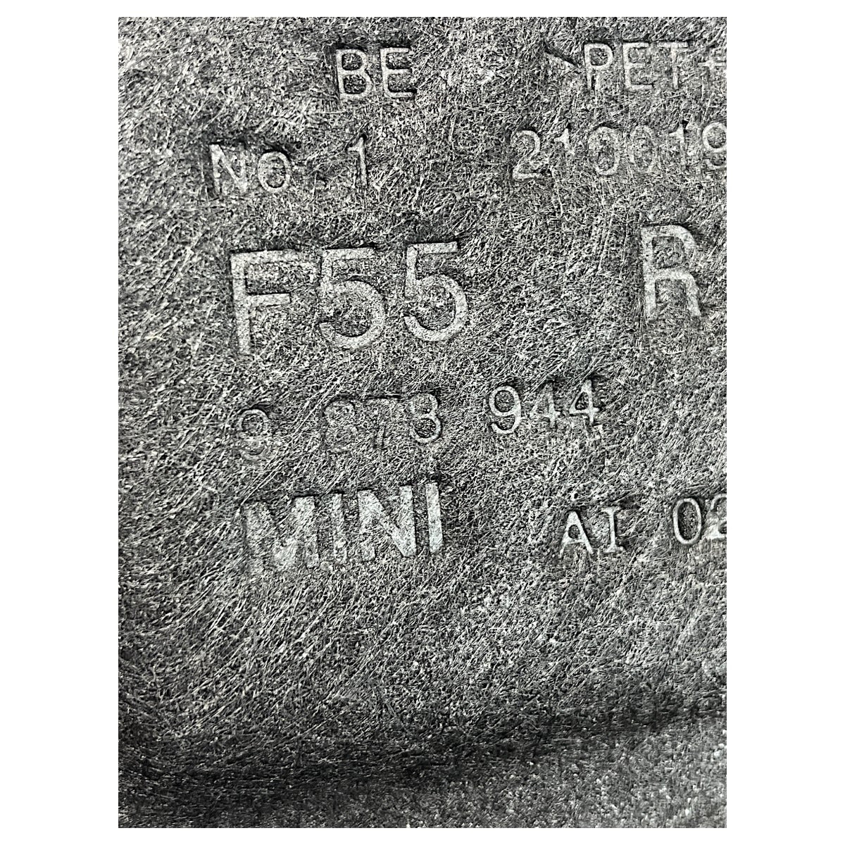 Parabarro Lameiro Mini Cooper S 2021 2023 Traseira Direita