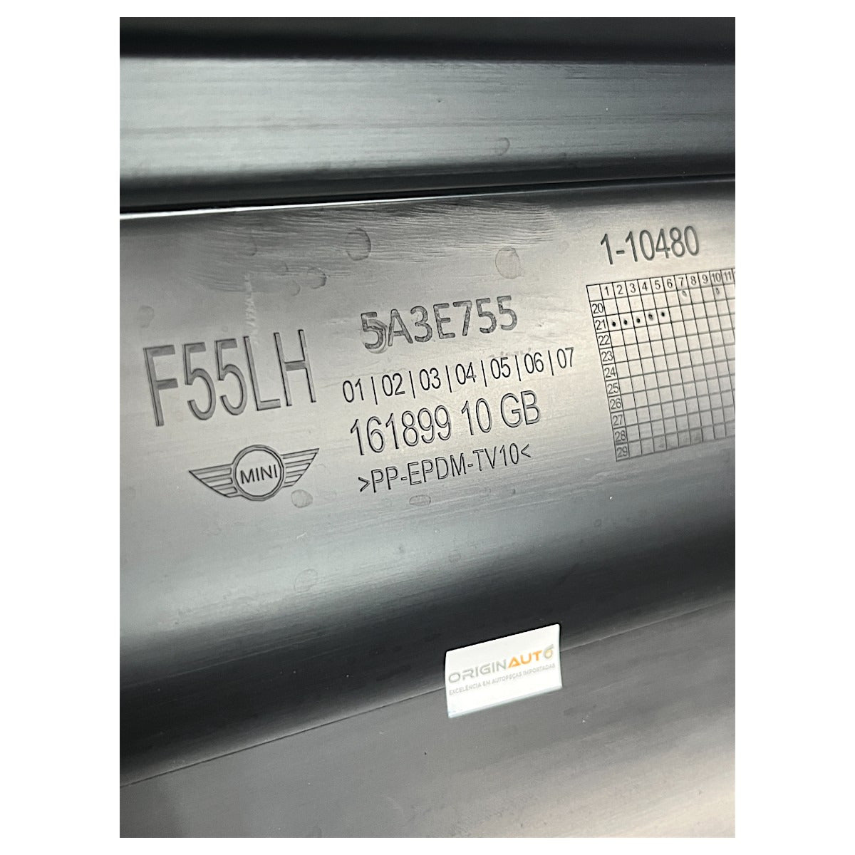 Acabamento Soleira Porta Mini Cooper S 2021 a 2023 Esquerda