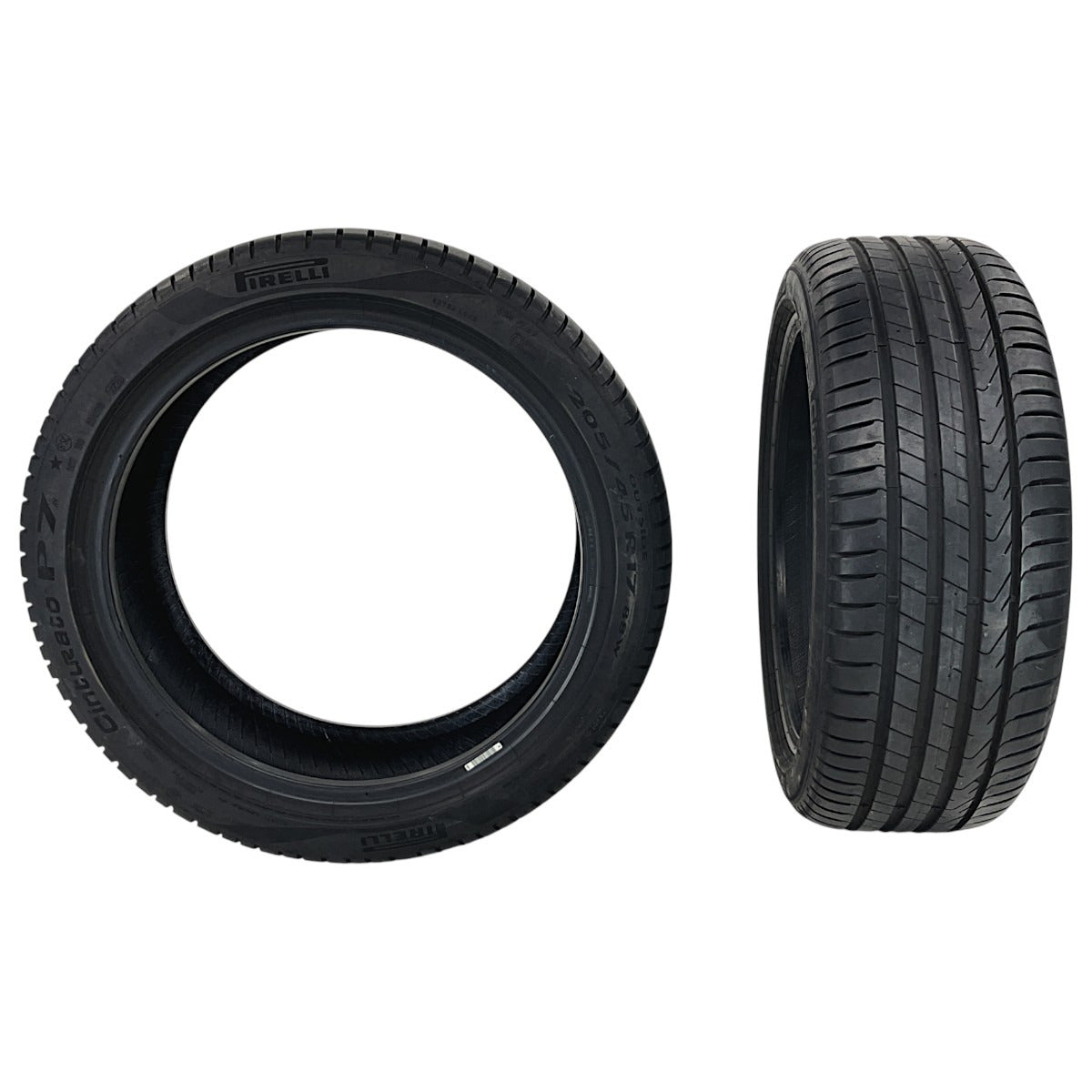 Pneu 205/45 R17 Pirelli Cinturato P7 Run Flat Semi Novo Par