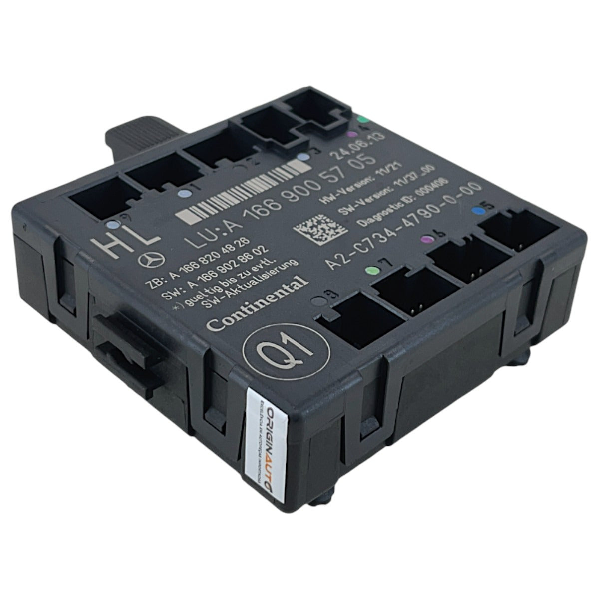 Módulo Porta Mercedes GL 350 2014 2015 2016 Traseira Esquerda