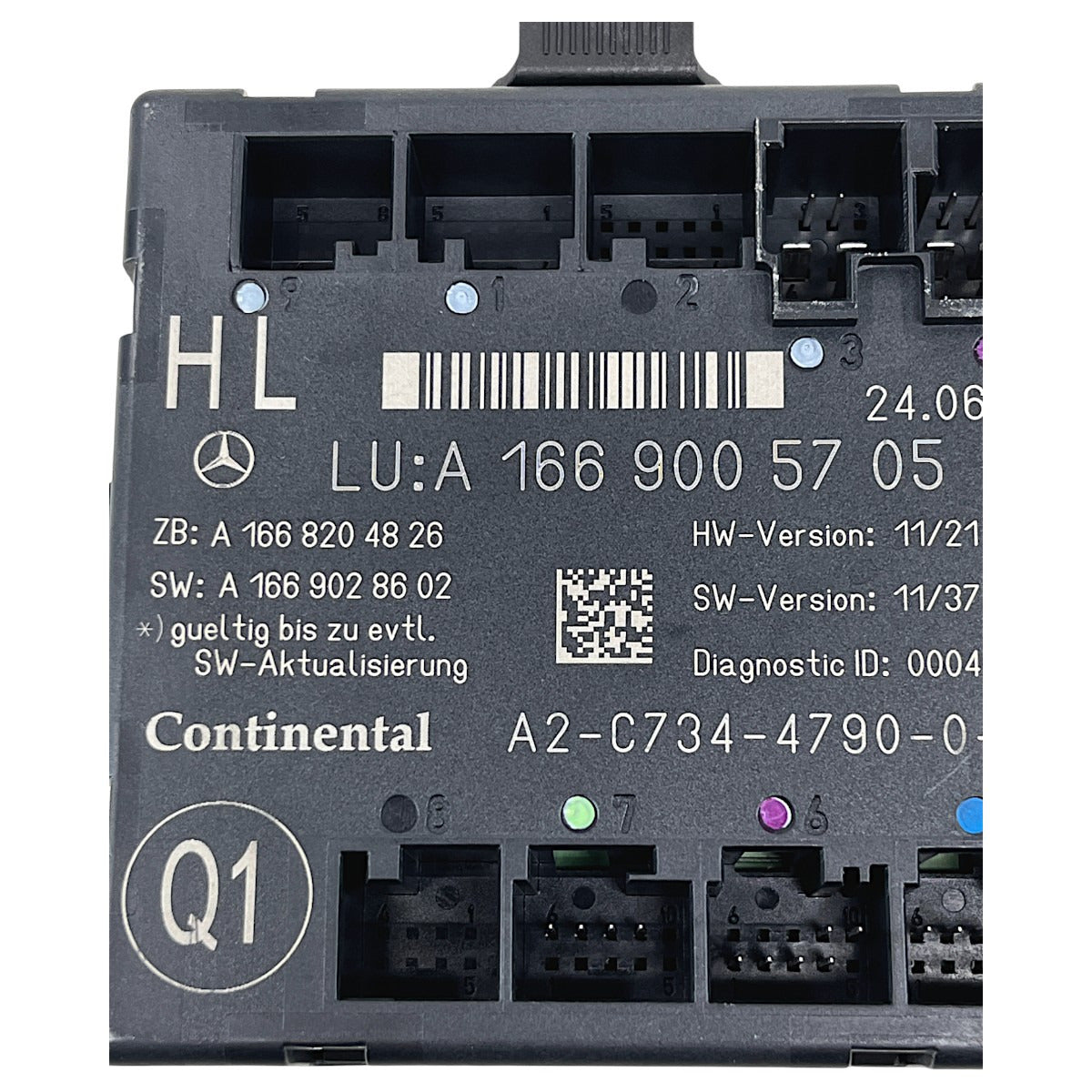 Módulo Porta Mercedes GL 350 2014 2015 2016 Traseira Esquerda