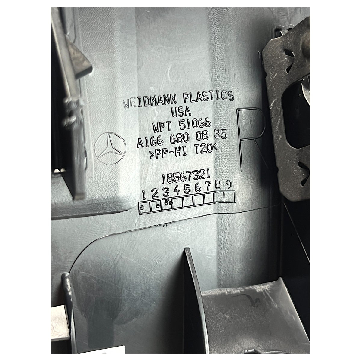 Soleira Mercedes GL 350 2014 2015 2016 Traseira Direita