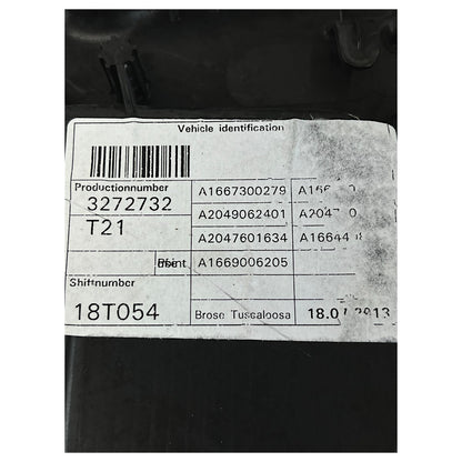 Máquina Vidro Mercedes GL 350 2014 2015 Traseira Direita