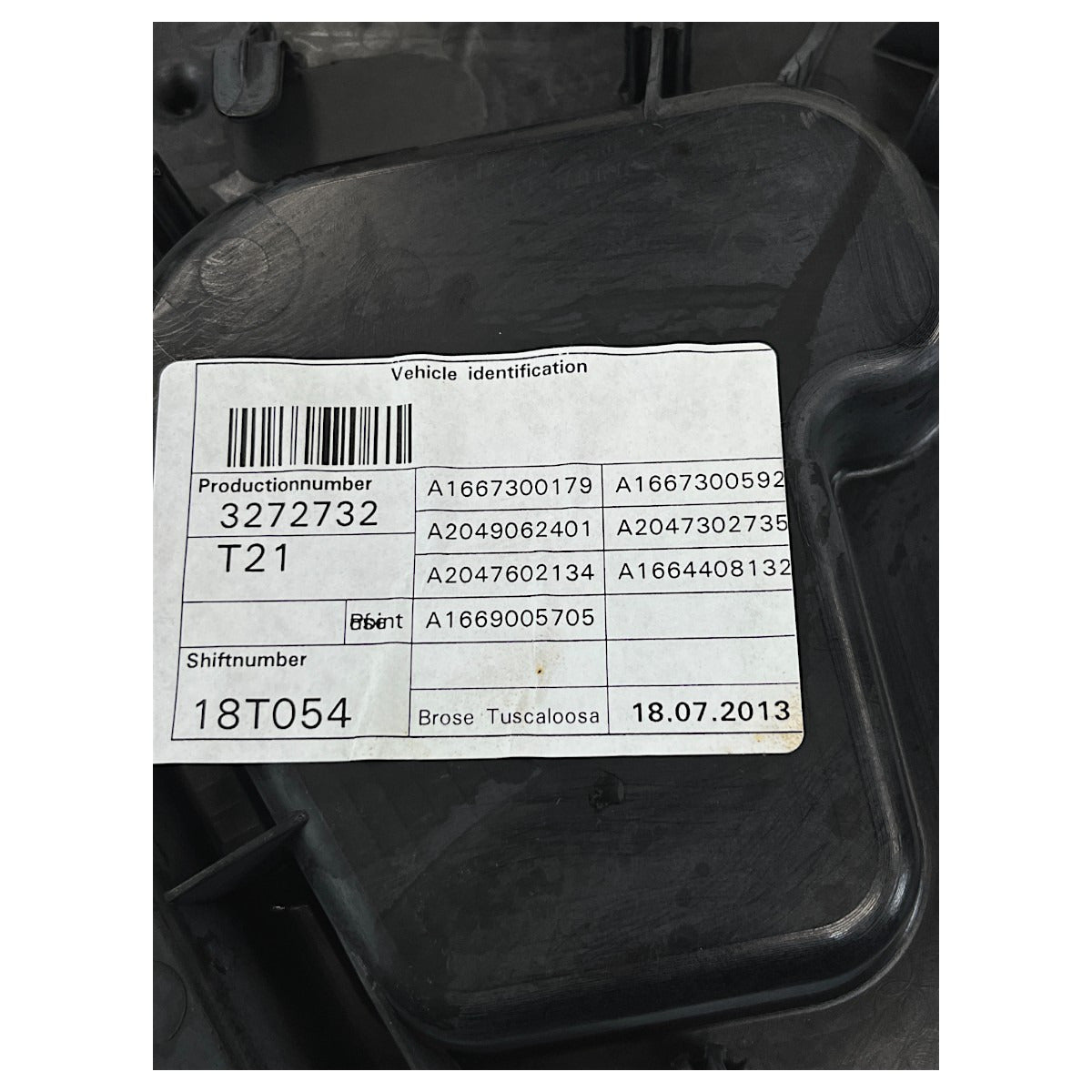 Máquina Vidro Mercedes GL 350 2014 2015 Traseira Esquerda