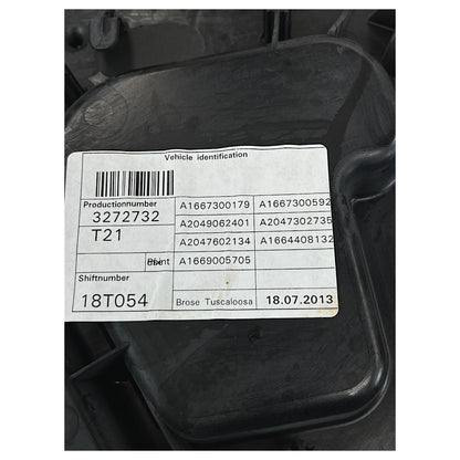 Máquina Vidro Mercedes GL 350 2014 2015 Traseira Esquerda