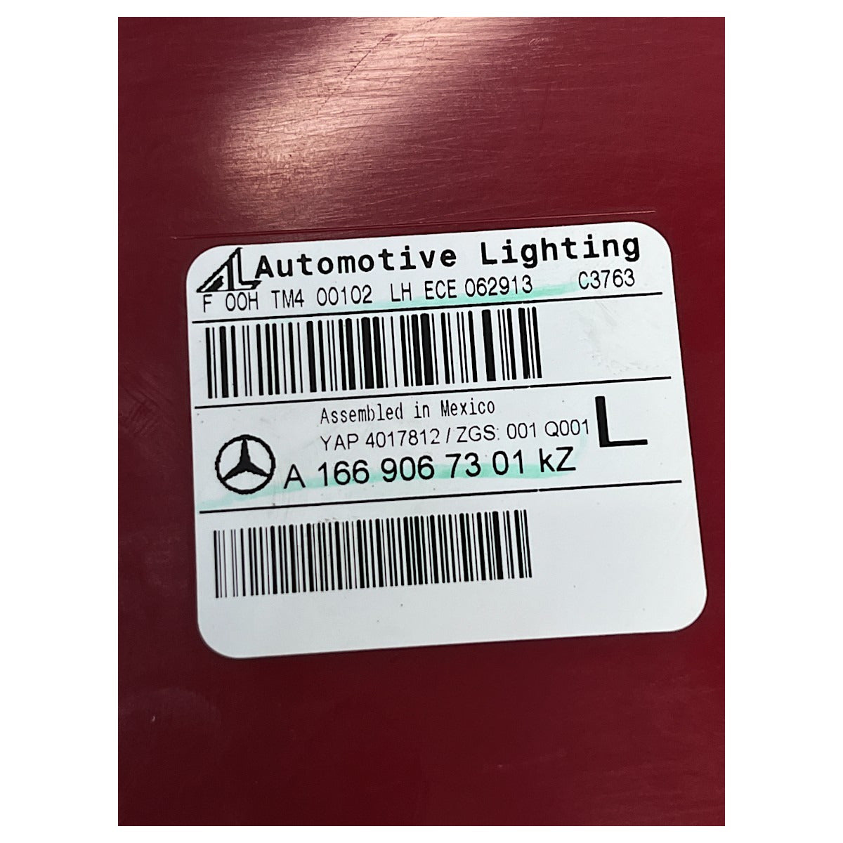 Lanterna Mercedes GL 350 2014 2015 2016 Externa Esquerda