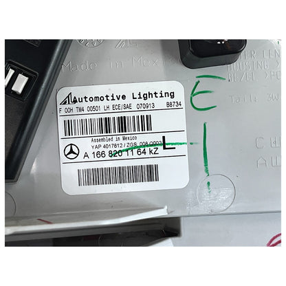 Lanterna Mercedes GL 350 2014 2015 2016 Tampa Esquerda