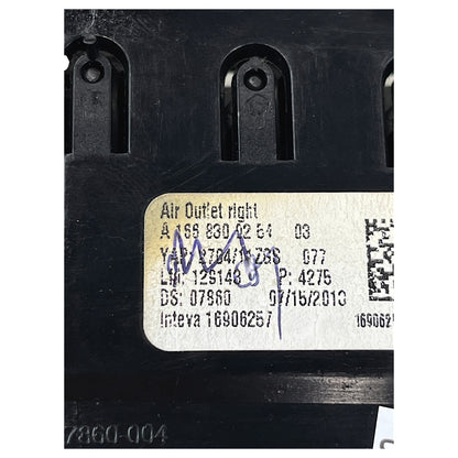 Difusor Ar Painel Mercedes GL 350 2014 2015 2016 Direito