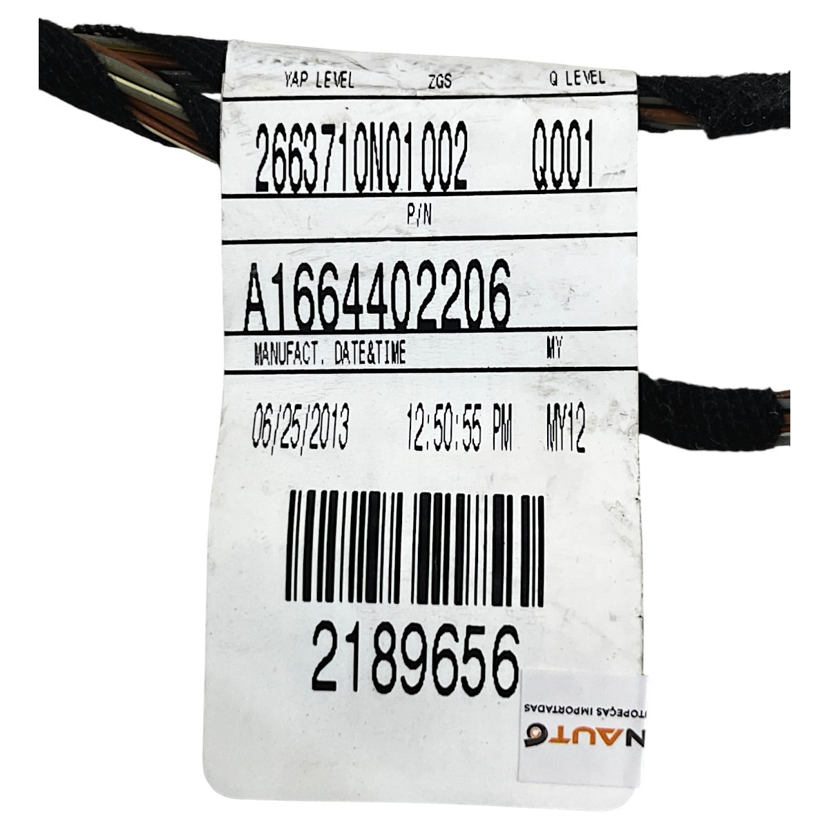 Chicote Porta Mercedes GL 350 2014 2015 Dianteira Esquerda