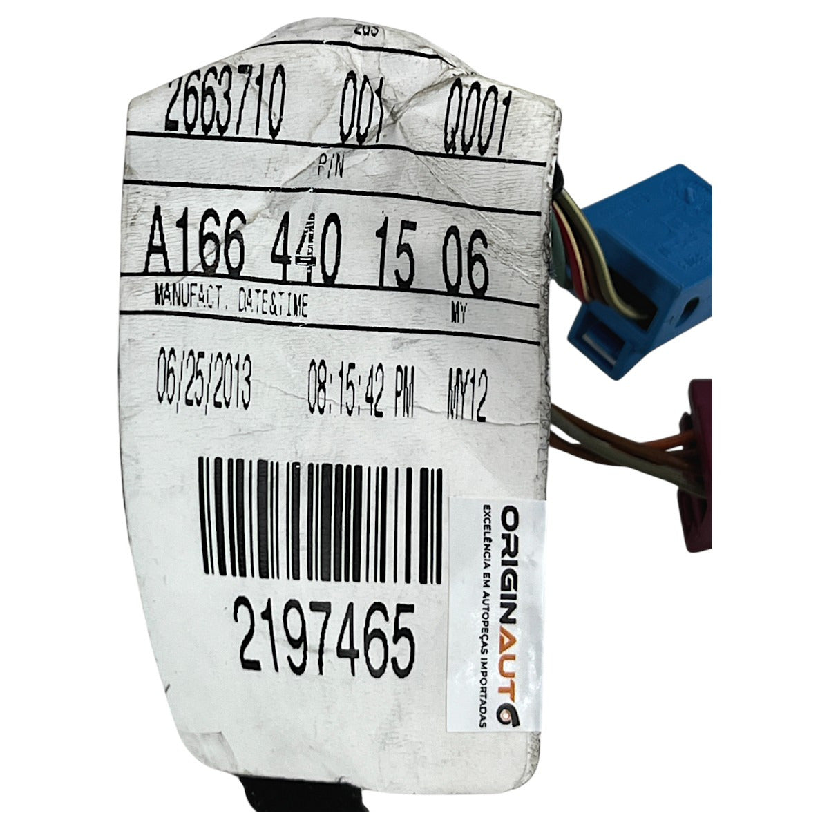 Chicote Porta Mercedes GL 350 2014 2015 Traseira Esquerda