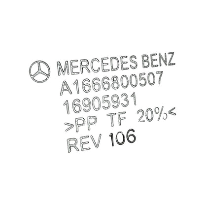 Acabamento Tampa Painel Mercedes GL 350 2014 2015 Esquerdo
