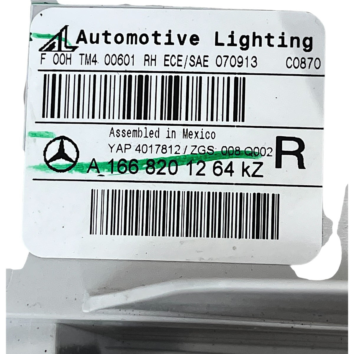 Lanterna Mercedes GL 350 2014 2015 2016 Tampa Direita