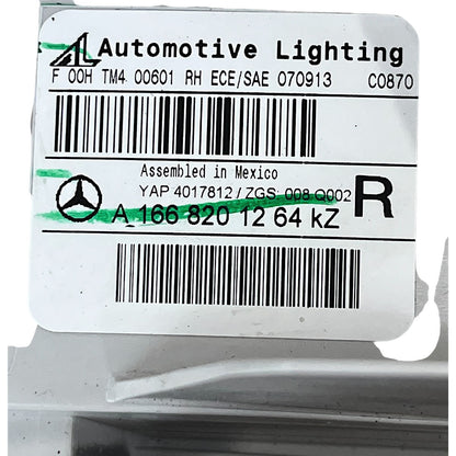 Lanterna Mercedes GL 350 2014 2015 2016 Tampa Direita