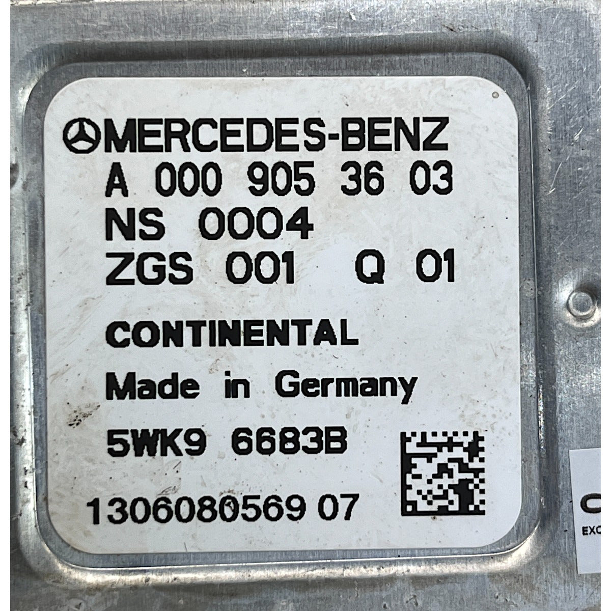 Sonda Lambda Sensor Nox Modulo Mercedes GL 350 3.0 V6 2014