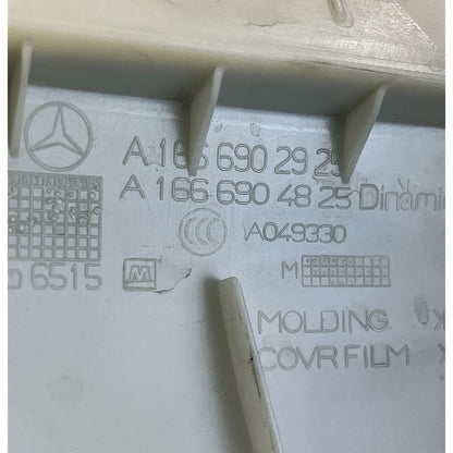 Moldura Coluna B Mercedes GL 350 2014 2015 Direita Superior