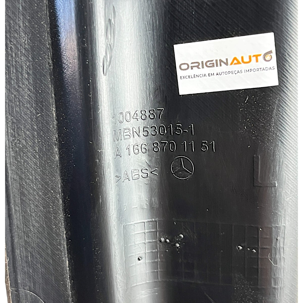 Moldura Sensor Tampa Traseira Mercedes GL 350 2014 Esquerdo