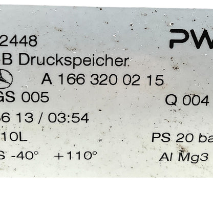 Cilindro Pressão Suspensão AR GL Mercedes GLS 350 450 2014