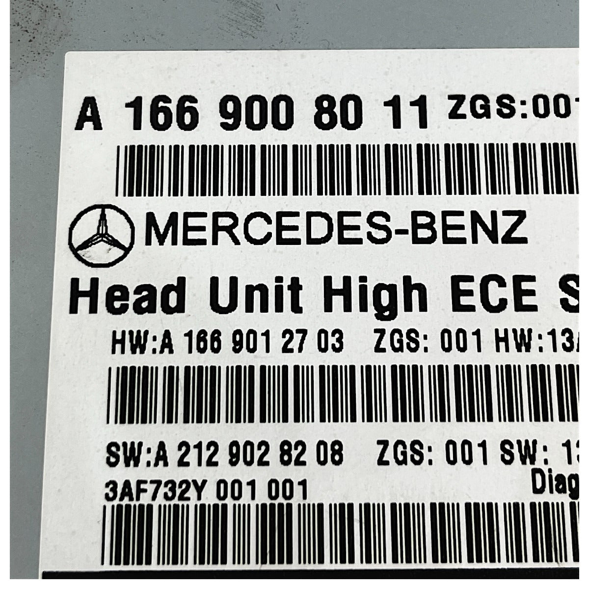 Central Multimídia Rádio Mercedes GL 350 2014 2015 2016