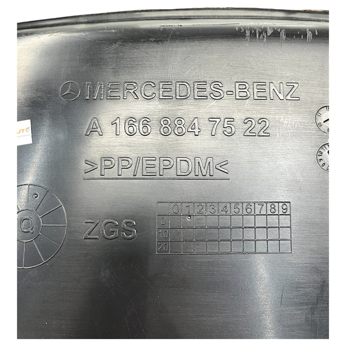 Parabarro Mercedes GL 350 2014 2015 2016 Traseira Direita