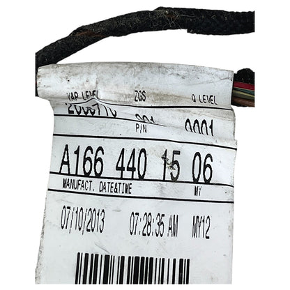 Chicote Porta Mercedes GL 350 2014 2015 Traseira Direita