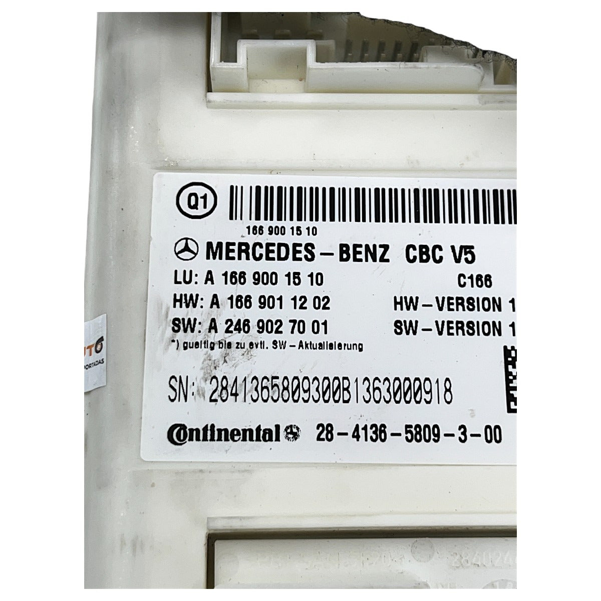 Módulo Controle Sam Mercedes GL 350 2014 2015 2016