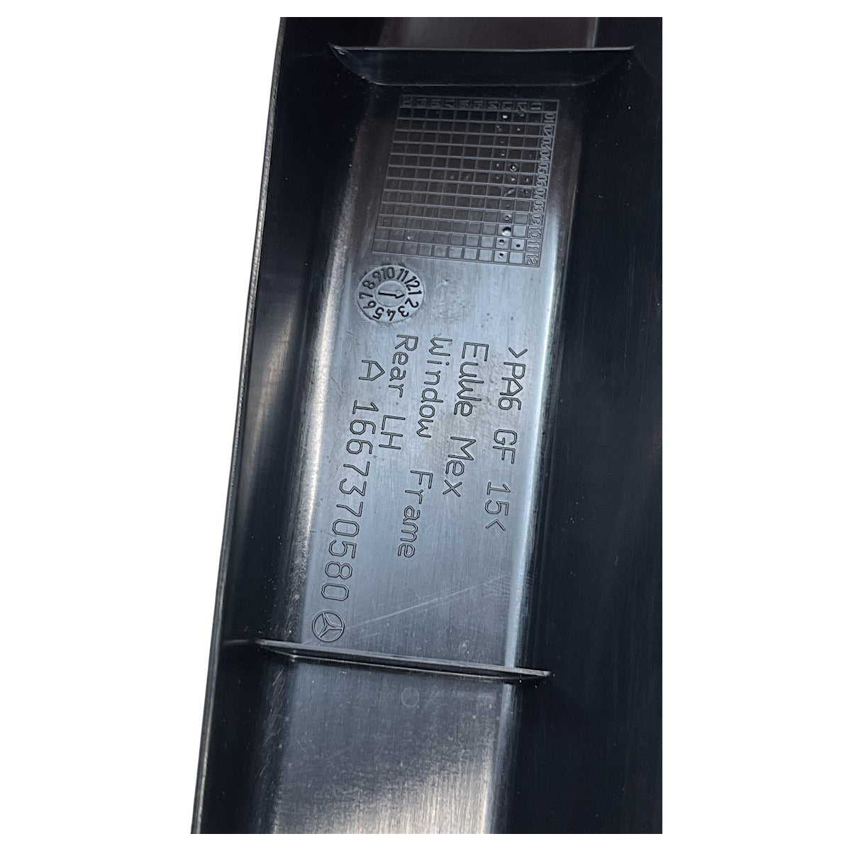 Canaleta Porta Mercedes GL 350 2014 2015 Traseira Esquerda