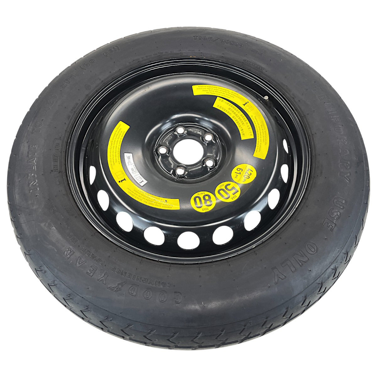 Estepe Pneu Good Year Tubulles 165/90 R19 Mercedes GL 2014