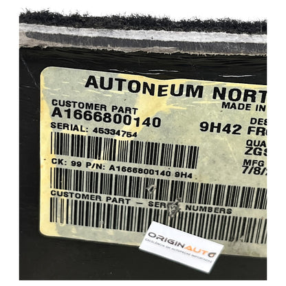 Carpete Assoalho Mercedes GL 350 2014 Dianteiro Esquerdo