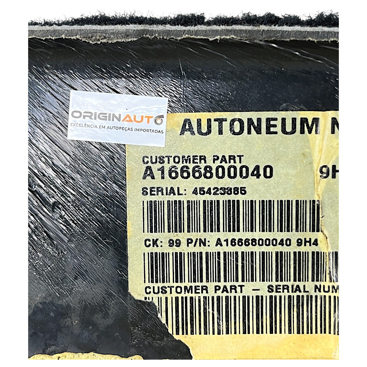 Carpete Assoalho Mercedes GL 350 2014 2015 Dianteiro Direito