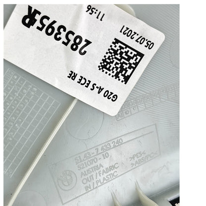 Moldura Coluna A BMW 320i 2020 2021 2022 Dianteiro Direito