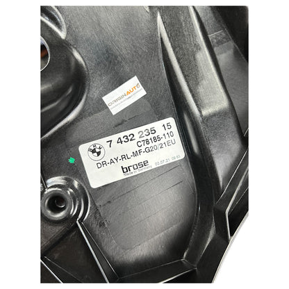 Máquina Vidro BMW 320i G20 2020 2021 2022 Traseiro Esquerdo