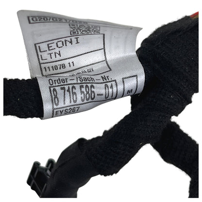 Chicote Forro Porta BMW 320i 2020 2021 2022 Dianteiro Esquerdo